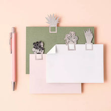 Load image into Gallery viewer, Brass and Steel Bookmarks