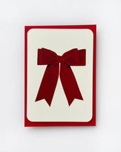 Load image into Gallery viewer, Valentines Red Velvet Bow