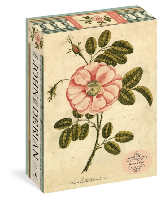 John Derian Paper Goods: Garden Rose 1,000-Piece Puzzle-9781648290817