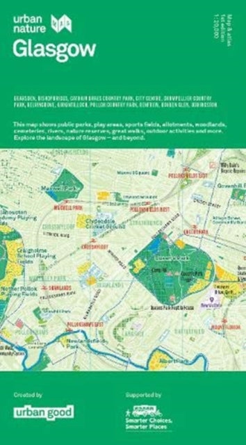 Urban Nature Glasgow Map-9781916035591