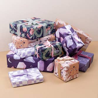 Tarot Sun Gift Wrap Sheet