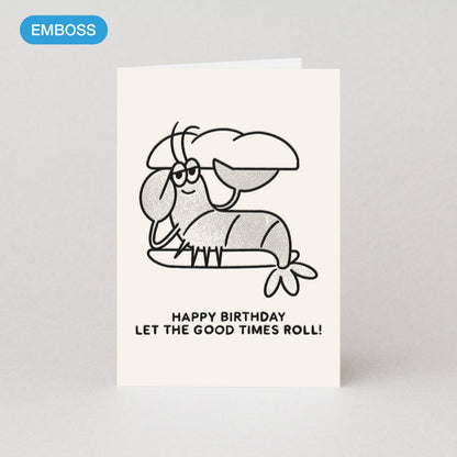 Lobster Roll Birthday Card