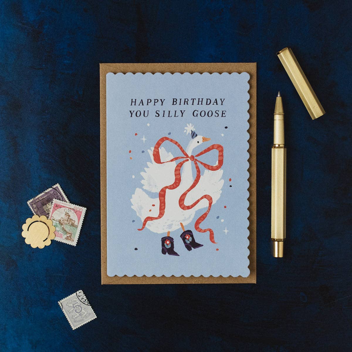 Silly Goose Birthday Card