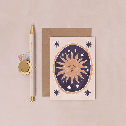 Smiling Sun Mini Card