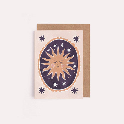 Smiling Sun Mini Card