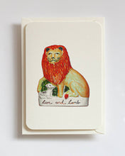 Load image into Gallery viewer, Lion &amp; Lamb

