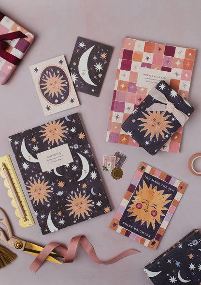 Sleeping Moon Mini Cards