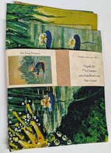 Load image into Gallery viewer, Frog Fairytale organic cotton kitchen towel
