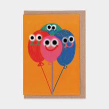 Load image into Gallery viewer, Balloons Greetings Card By Jon Burgerman
