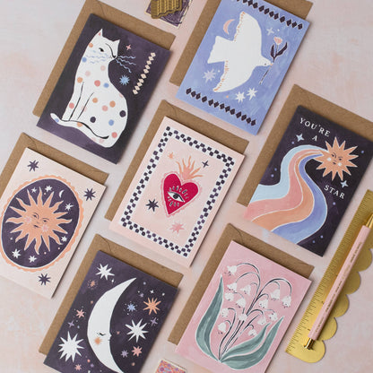 Dove Mini Cards