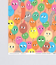 Load image into Gallery viewer, Balloons Gift Wrap
