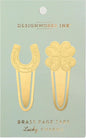 Brass Page Tabs - Lucky Charms