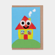 Load image into Gallery viewer, House Greetings Card by Jon Burgerman
