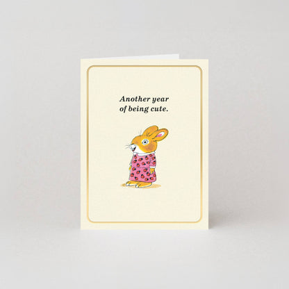 Being Cute Mini Card by Richard Scarry