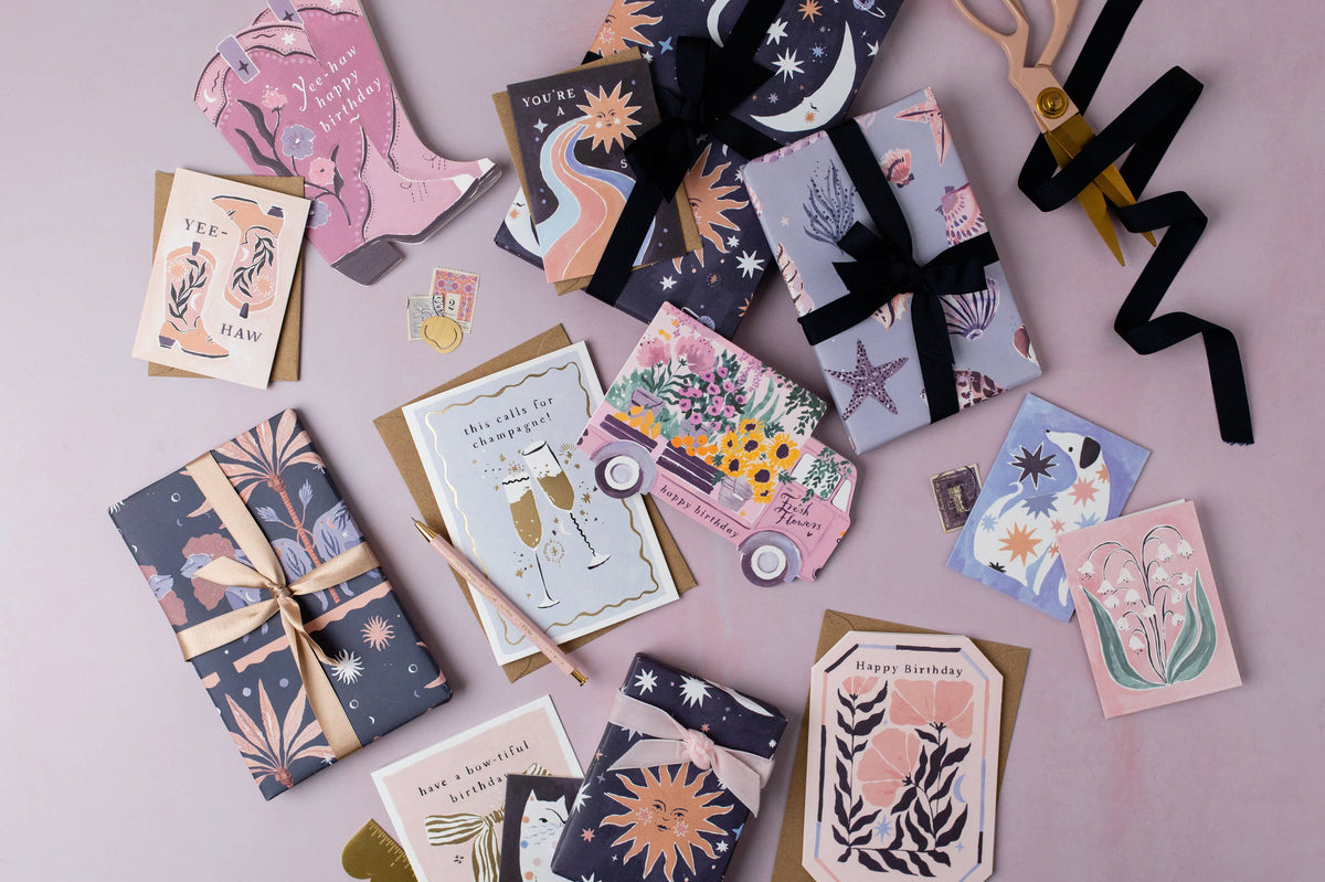 Starry Dog Mini Card