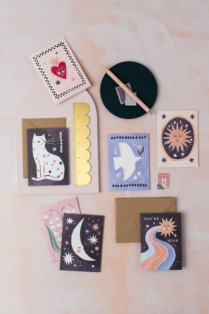 Smiling Sun Mini Card