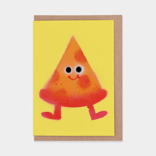Load image into Gallery viewer, Pizza Greetings Card by Jon Burgerman
