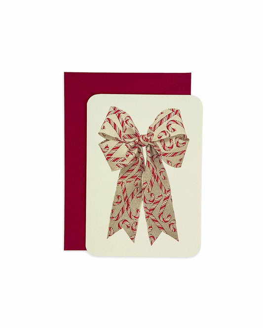 Candy Cane Bow
