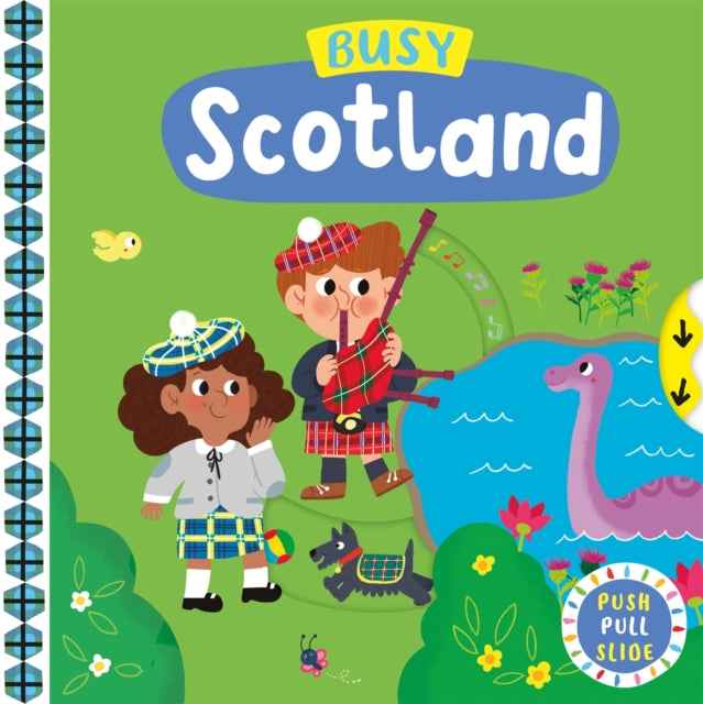 Busy Scotland : A Push, Pull, Slide Book-9781035043774