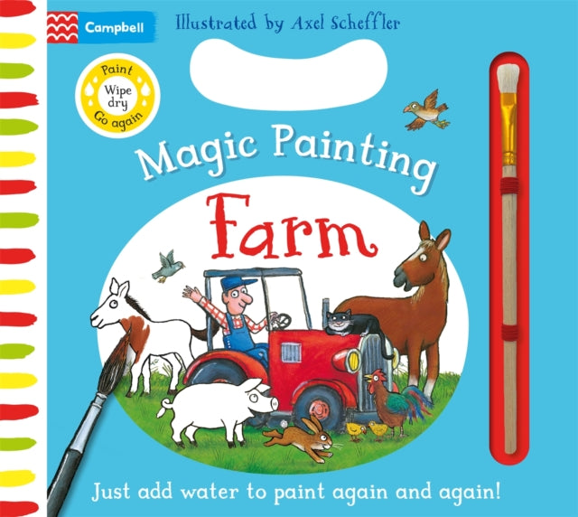 Farm Magic Painting : Just add water to paint!-9781035053001