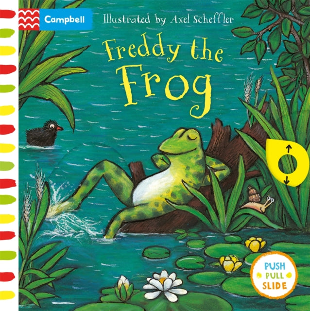 Freddy the Frog : A Push, Pull, Slide Book-9781529023329