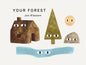 Your Forest : A stylish first board book, perfect to gift babies and toddlers aged 0-3 from Jon Klassen, bestselling creator of I Want My Hat Back-9781529526844