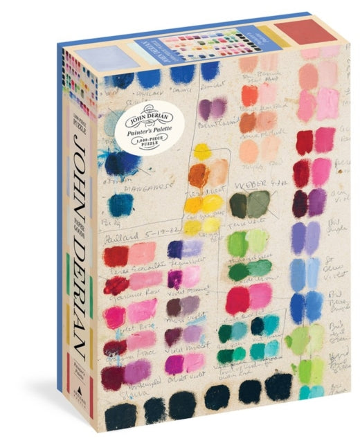 John Derian Paper Goods: Painter's Palette 1,000-Piece Puzzle-9781648290800