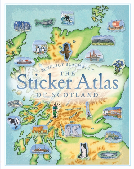 The Sticker Atlas of Scotland-9781780274126