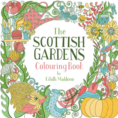 The Scottish Gardens Colouring Book-9781780278520