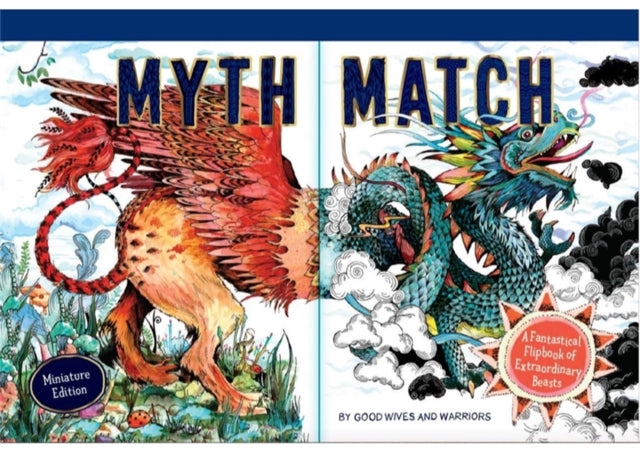 Myth Match Miniature : A Fantastical Flipbook of Extraordinary Beasts-9781786278975