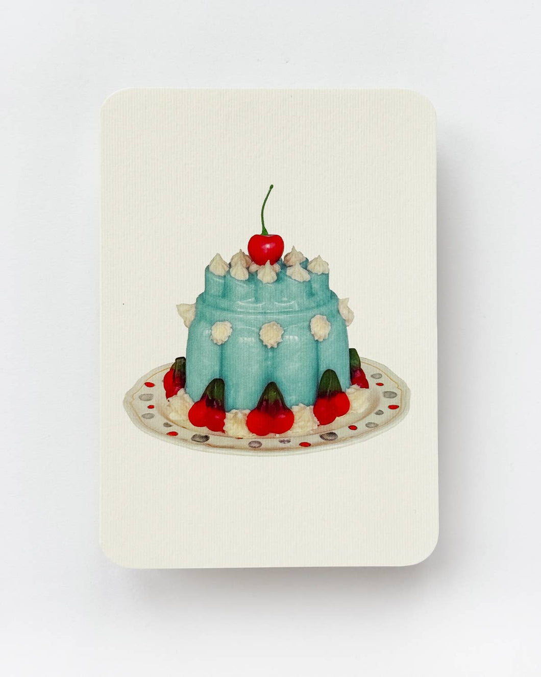 Violet Petal Cream Blancmange