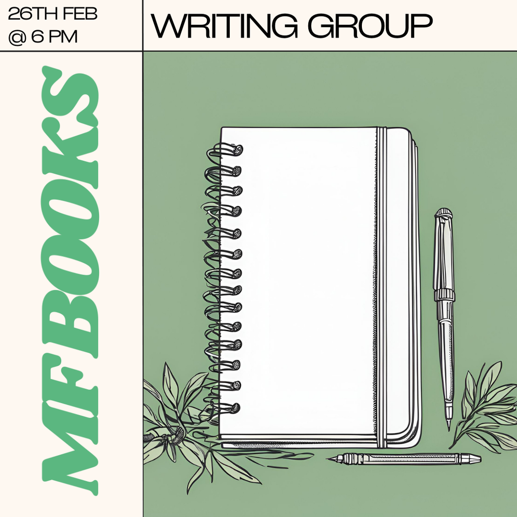 Writing Group | 26th February 6-8pm