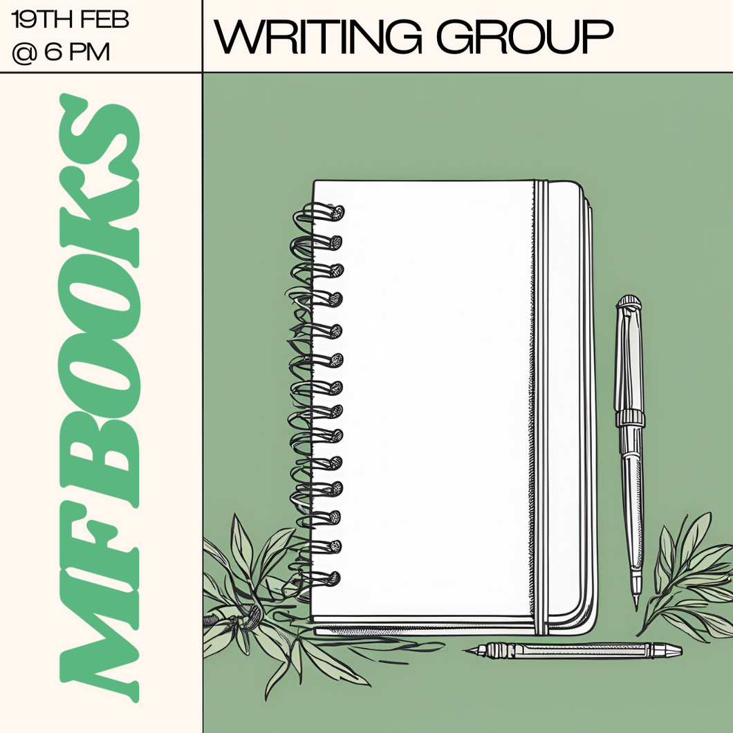Writing Group | 19th March 6-8pm