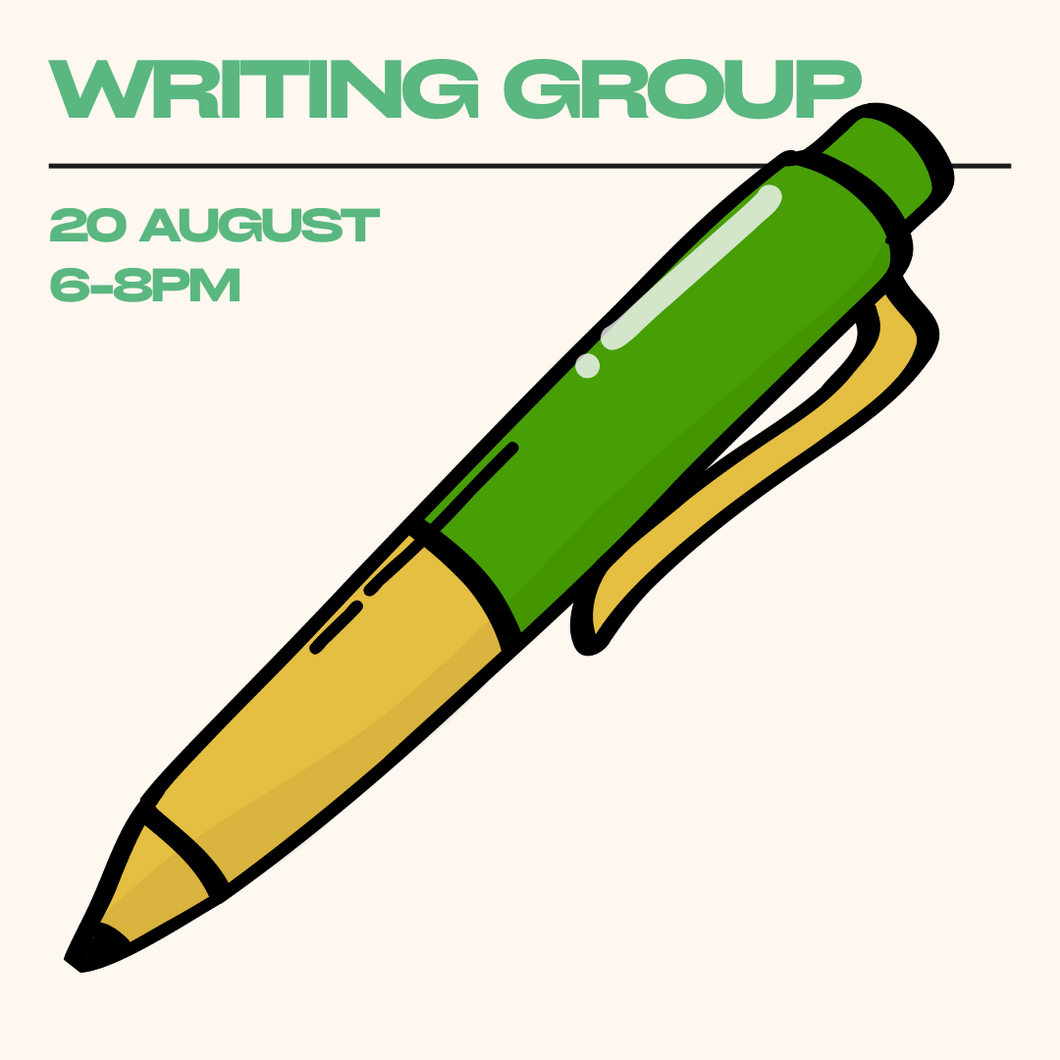 Writing Group | 20th August @ 6pm