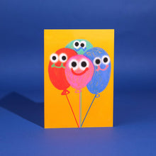 Load image into Gallery viewer, Balloons Greetings Card By Jon Burgerman
