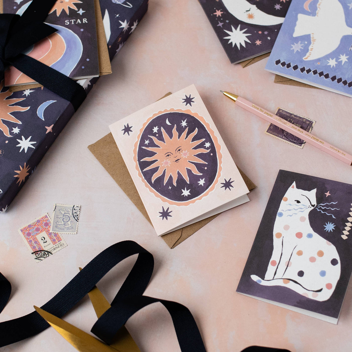 Smiling Sun Mini Card