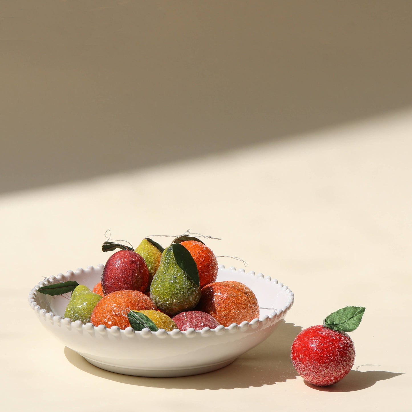 Apple in Spun Cotton