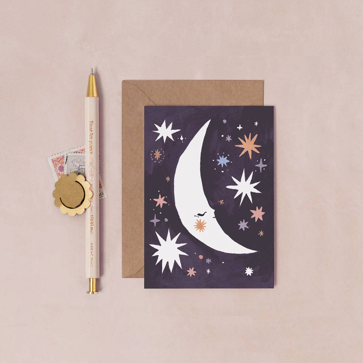 Sleeping Moon Mini Cards