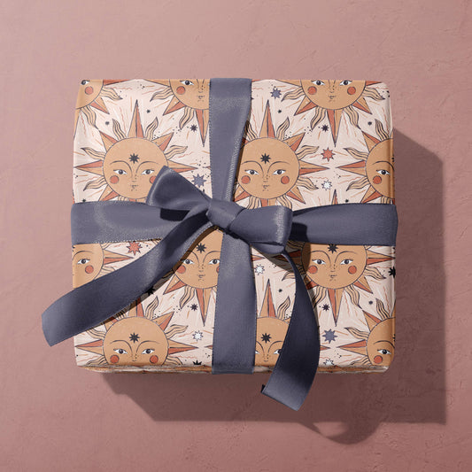 Tarot Sun Gift Wrap Sheet