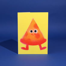 Load image into Gallery viewer, Pizza Greetings Card by Jon Burgerman
