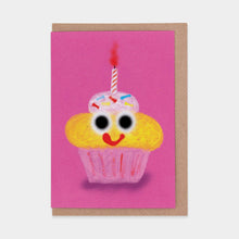 Load image into Gallery viewer, Cake Greetings Card by Jon Burgerman

