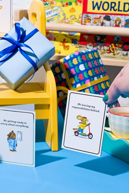 Being Cute Mini Card by Richard Scarry