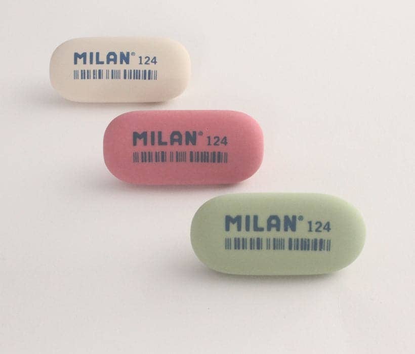 Milan -- Synthetic Rubber Eraser 124