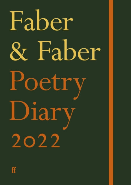 Faber Poetry Diary 2022-9780571367337