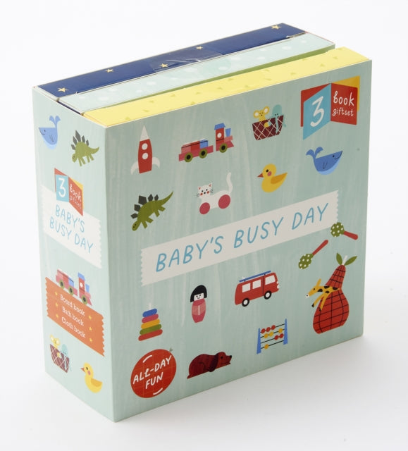 Baby's Busy Day : 3-book gift set-9780711267473