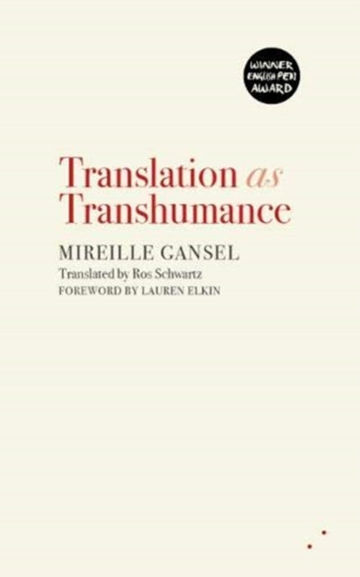 Translation as Transhumance-9780993009372