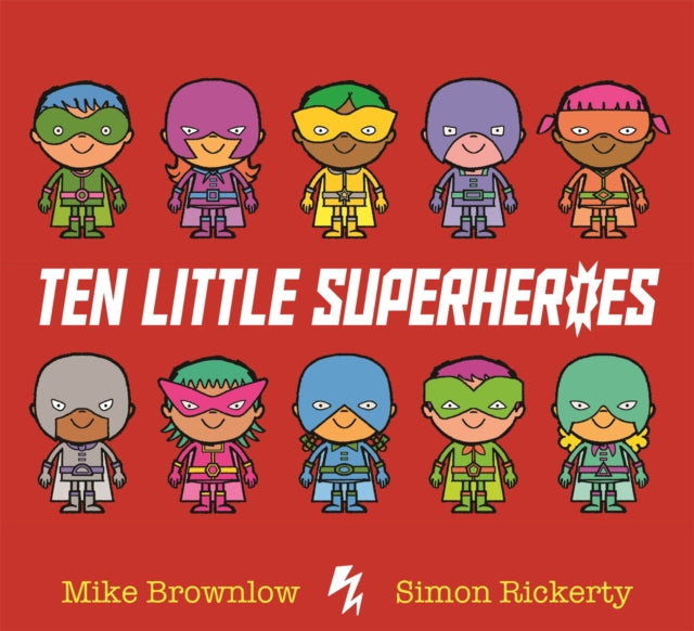 Ten Little Superheroes-9781408346273