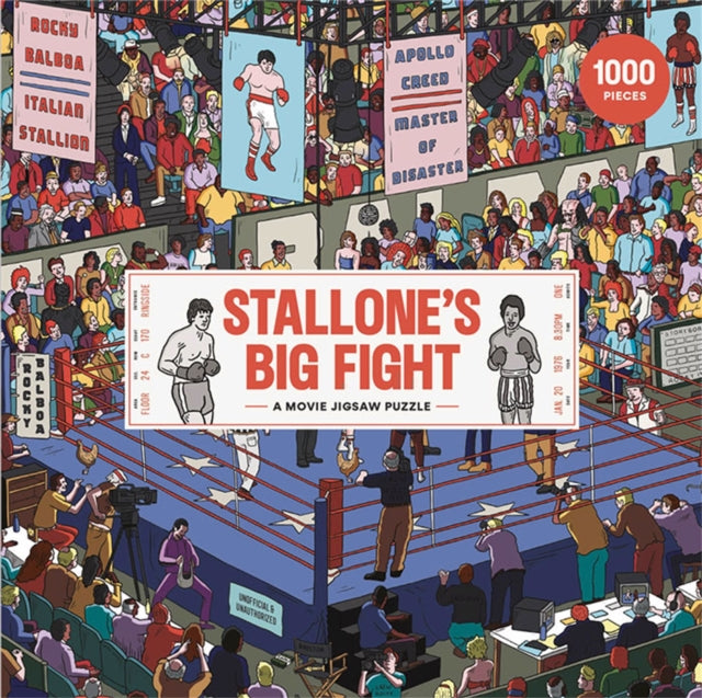 Stallone's Big Fight : A Movie Jigsaw Puzzle-9781786279163