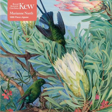 Adult Jigsaw Puzzle Kew Gardens' Marianne North: Honeyflowers and Honeysuckers : 1000-piece Jigsaw Puzzles-9781787558816